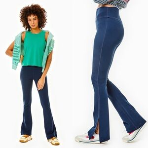 NWT Addison Bay Ponte Colleen Blue Pant Sz XS